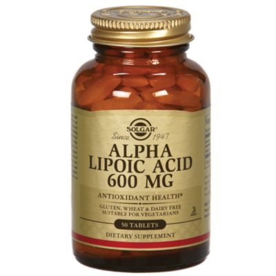 Alpha Lipoic Acid Antioxidant 600 MG (50 Tablets) 