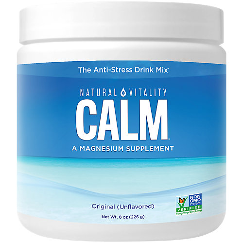 Natural Calm Magnesium Powder Unflavored (56 Servings) 