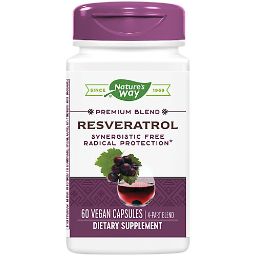 Resveratrol Synergistic Antioxidant Formula 37.5 MG (60 Vegetarian Capsules) 