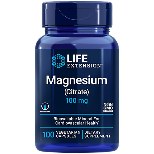 Magnesium Citrate 160 MG (100 Capsules) 