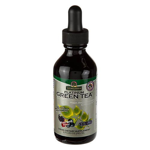 Platinum Green Tea High Antioxidant Capacity Mixed Berry Flavor (2 Fluid Ounces) 