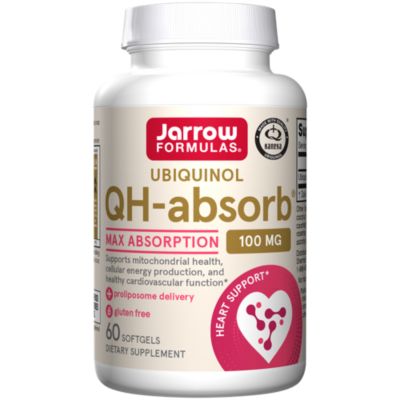 Ubiquinol QH High Absorption Supports Heart Health 100 MG (60 Softgels) 