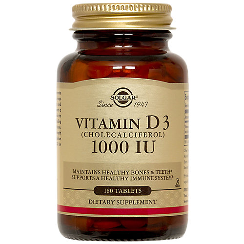 Vitamin D3 1,000 IU (180 Tablets) 