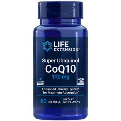 Super Ubiquinol CoQ10 100 MG (60 Softgels) 