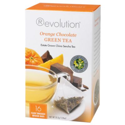 Orange Chocolate Green Tea (16 Tea Bags) 