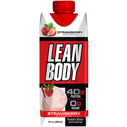 Lean Body Protein Shake Strawberry (12 Drinks) 