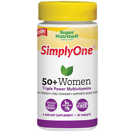 Simply One Triple Power Multivitamin for Women 50+ (30 Tablets) 
