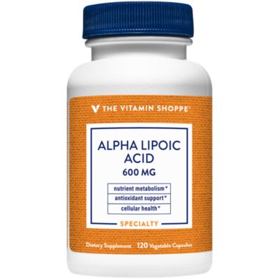 Alpha Lipoic Acid 600mg, Natural Antioxidant Formula to Support Glucose Metabolism Promotes Healthy Blood Sugar, ALA Defend Against Free Radicals, GlutenDairy F 