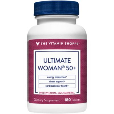 Ultimate Woman 50+ Multivitamin (180 Tablets) by The Vitamin Shoppe 