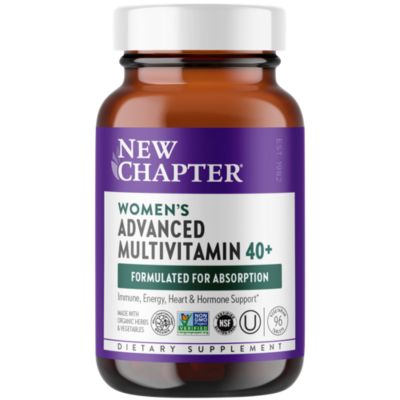 Organic Multivitamin for Every Woman II 40+ WholeFood Complex (96 Tablets) 