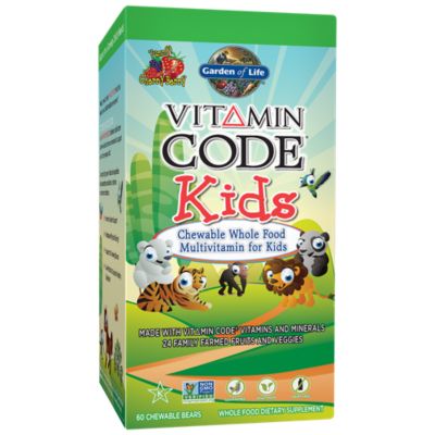 Vitamin Code Whole Food Kids Multivitamin Cherry Berry (60 Chewables) 