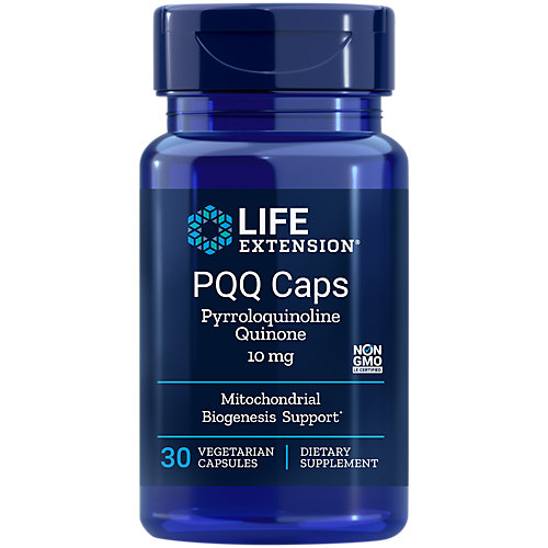PQQ Caps With BioPQQ 10 MG (30 Vegetarian Capsules) 