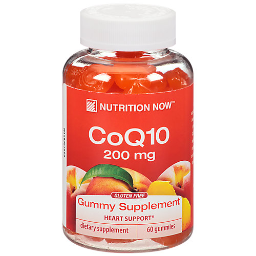 CoQ10 Gummy Heart Support 200 MG Peach (60 Gummies) 