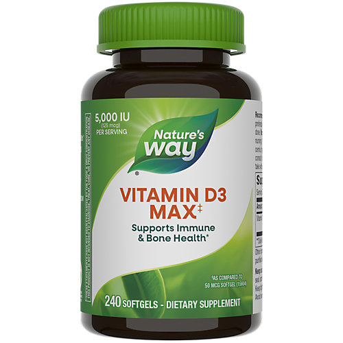 Vitamin D3 Bones Immunity 5,000 IU (240 Softgels) 
