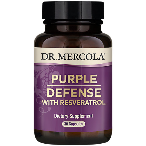Purple Defense Antioxidant Blend with Resveratrol (30 Capsules) 