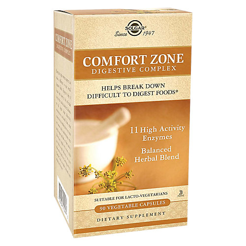 Comfort Zone Digestive Complex 11 High Activity Enzymes (90 Vegetarian Capsules) 
