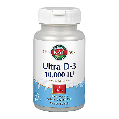 Ultra Vitamin D3 10,000 IU (90 Softgels) 