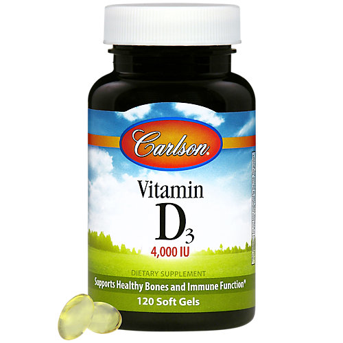Vitamin D3 4,000 IU (120 Softgels) 