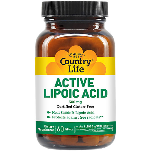 Active Lipoic Acid 300 MG (60 Tablets) 
