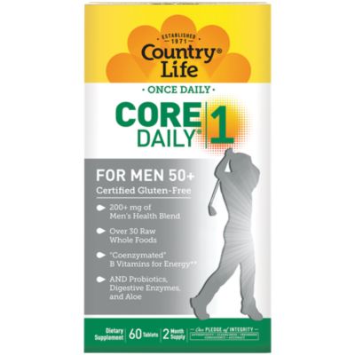 Core Daily 1 Multivitamin for Men 50+ (60 Tablets) 