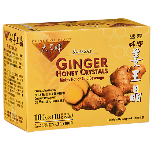Ginger Honey Crystals Tea (10 Tea Bags) 