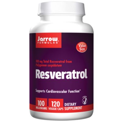 Resveratrol Supports Cardiovascular Function 100 MG (120 Vegetable Capsules) 