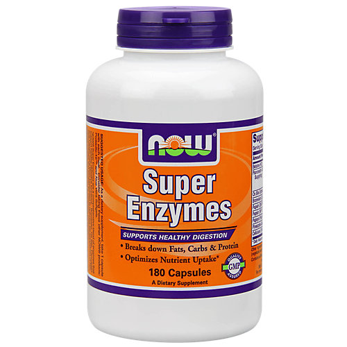 Super Enzymes Digestive Support (180 Capsules) 