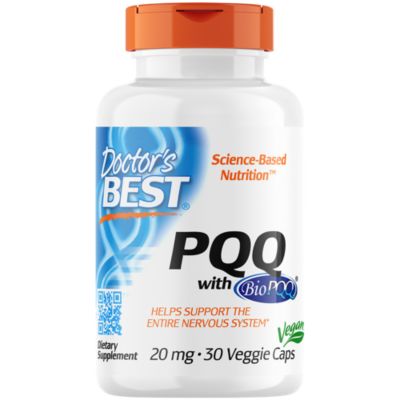 PQQ Featuring BioPQQ Vegan 20 MG (30 Vegetarian Capsules) 