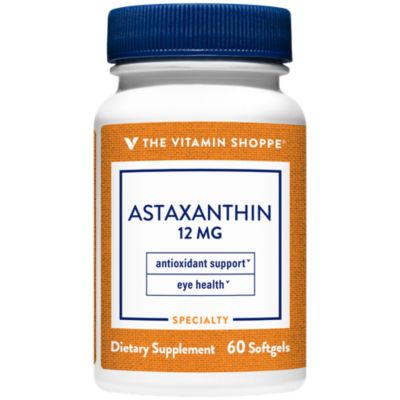 Astaxanthin (Solasta™) Branded Ingredient 12mg Antioxidant From MicroAlgae That Supports Brain Heart Health and Skin for Healthy Aging (60 Softgels) by The Vita 