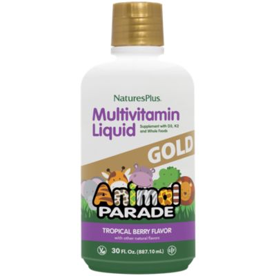 Animal Parade Gold Liquid Multivitamin for Kid's Berry (30 Fluid Ounces) 