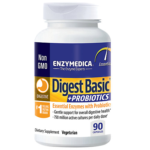 Digest Basic Essential Digestive Enzyme + Probiotics (90 Capsules) 