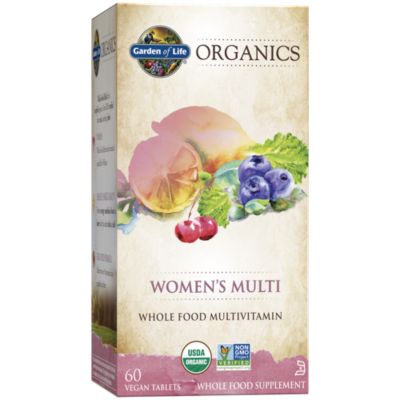 mykind Organics Whole Food Multivitamin for Women (60 Vegan Tablets) 