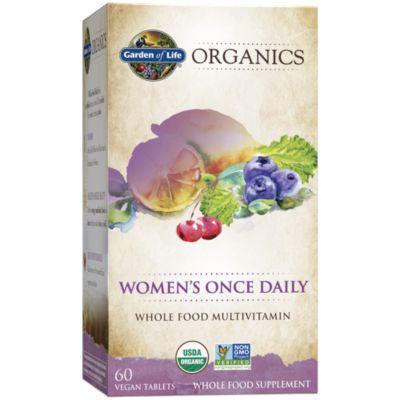 mykind Organics Whole Food Multivitamin for Women (60 Vegan Tablets) 