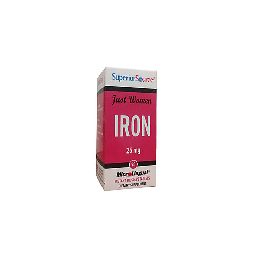 Iron for Women 25 MG (90 Dissolving Tablets) 