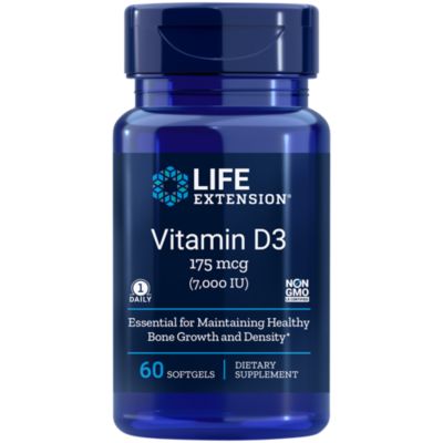 Vitamin D3 7,000 IU (60 Softgels) 