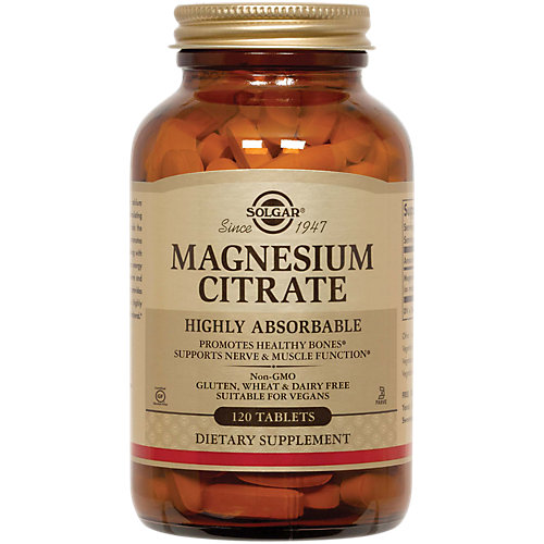 Magnesium Citrate Highly Absorbable (120 Tablets) 