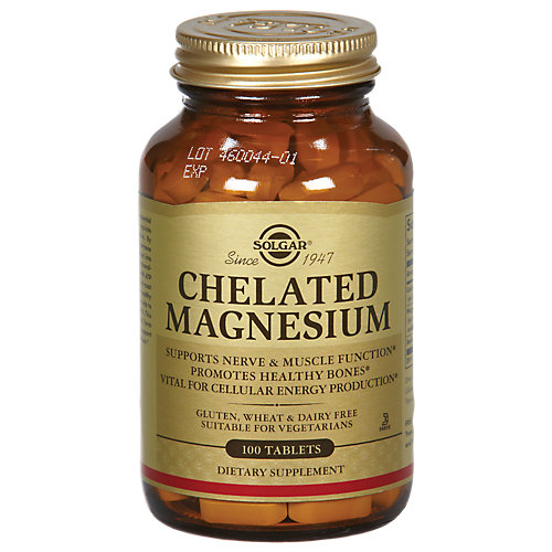 Chelated Magnesium (100 Tablets) 