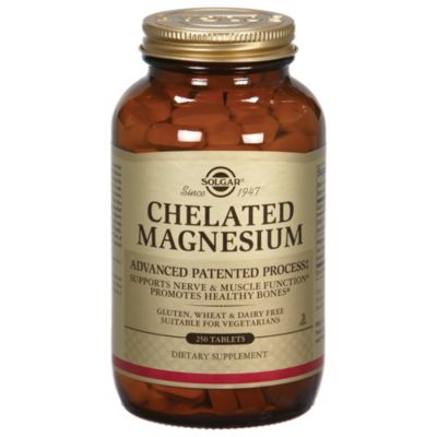 Chelated Magnesium (250 Tablets) 