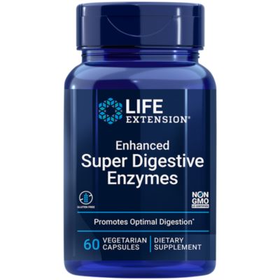 Enhanced Super Digestive Enzymes (60 Vegetarian Capsules) 