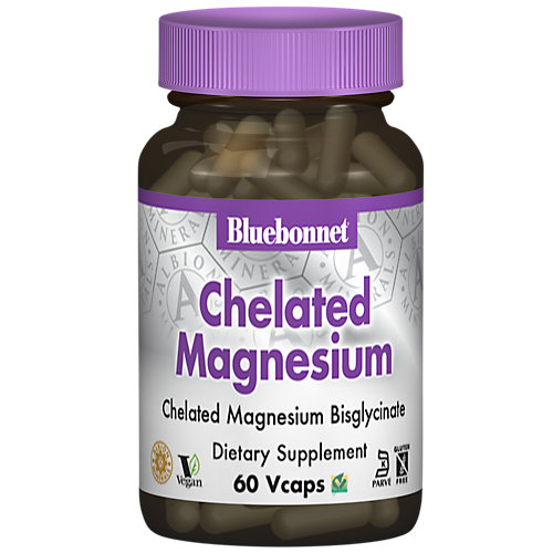 Chelated Magnesium Bisglycinate 100 MG (60 Vegan Capsules) 