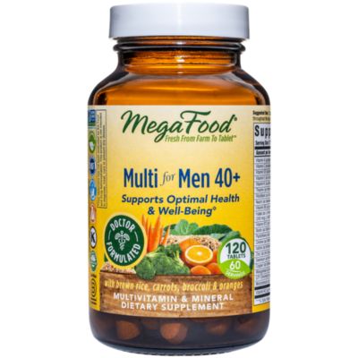 Multivitamin for Men 40+ (120 Tablets) 