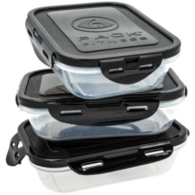 Sure Seal Containers 3 Meal Containers