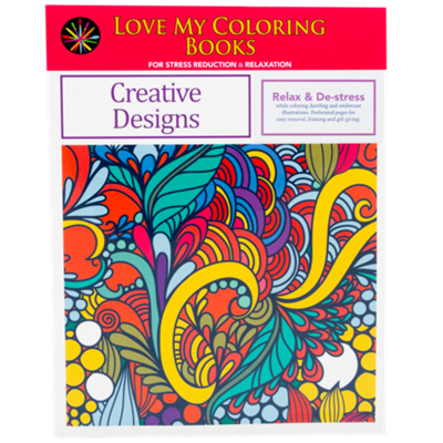 Love My Coloring Books Creative Designs 1 Book