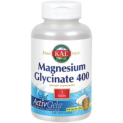 Magnesium Glycinate 400 MG (120 Softgels) 