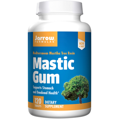 Mastic Gum Mediterranean Mastiha Tree Resin that Supports Stomach Duodenal Health 500 MG (120 Tablets)