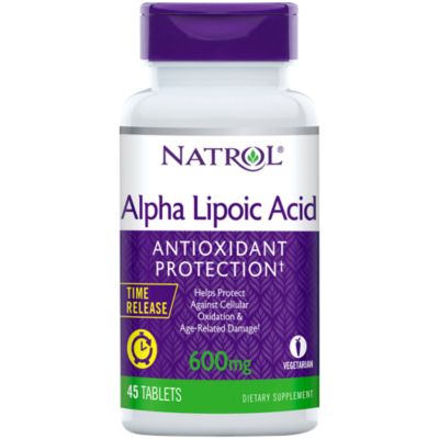 Alpha Lipoic Acid Time Release Antioxidant 600 MG (45 Tablets) 