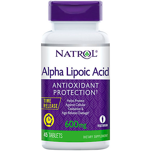 Alpha Lipoic Acid Time Release Antioxidant 600 MG (45 Tablets) 