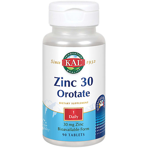 Zinc Orotate Bioavailable Form 30 MG (90 Tablets) 