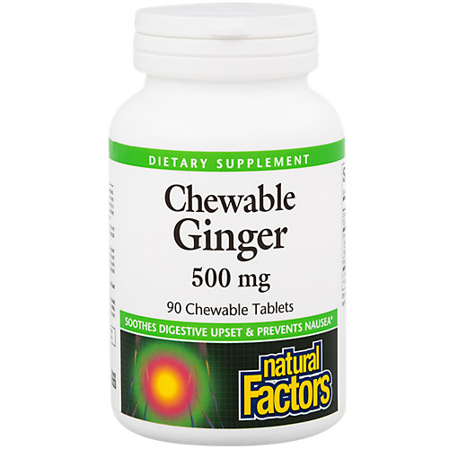 Chewable Ginger 500 MG (90 Chewable Tablets) 