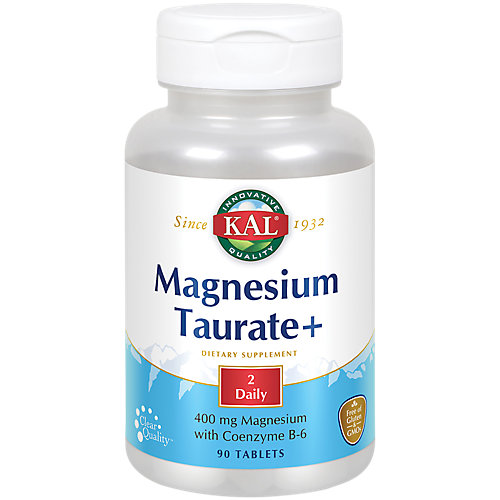 Magnesium Taurate with Coenzyme B6 400 MG (90 Tablets) 
